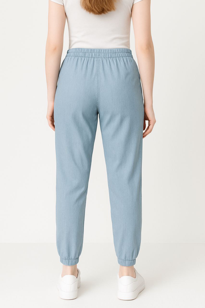 LEHZA Casual Joggers – Stay Stylish (Blue)