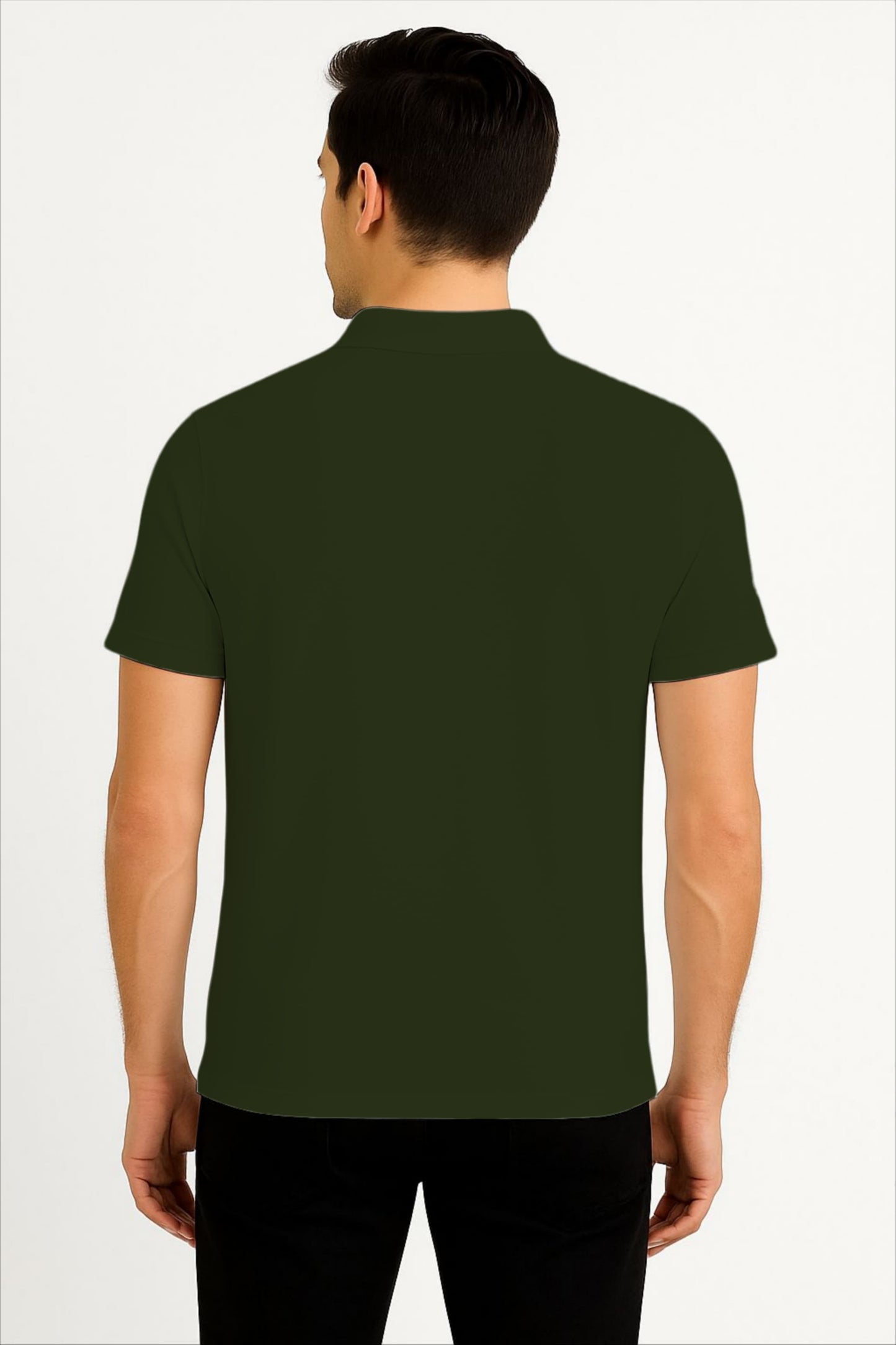 LEHZA Premium Men's Polo – Crafted With Elegance (Green)