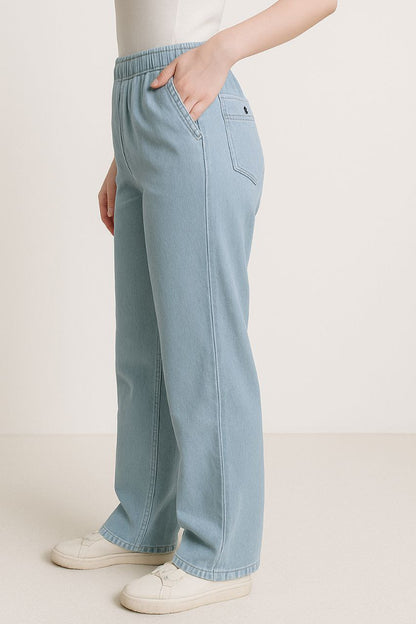 LEHZA Casual Joggers – Stay Stylish (Blue)
