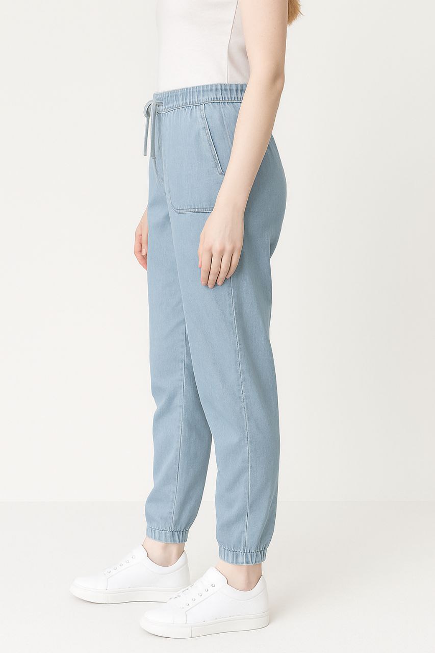 LEHZA Casual Joggers – Stay Stylish (Blue)