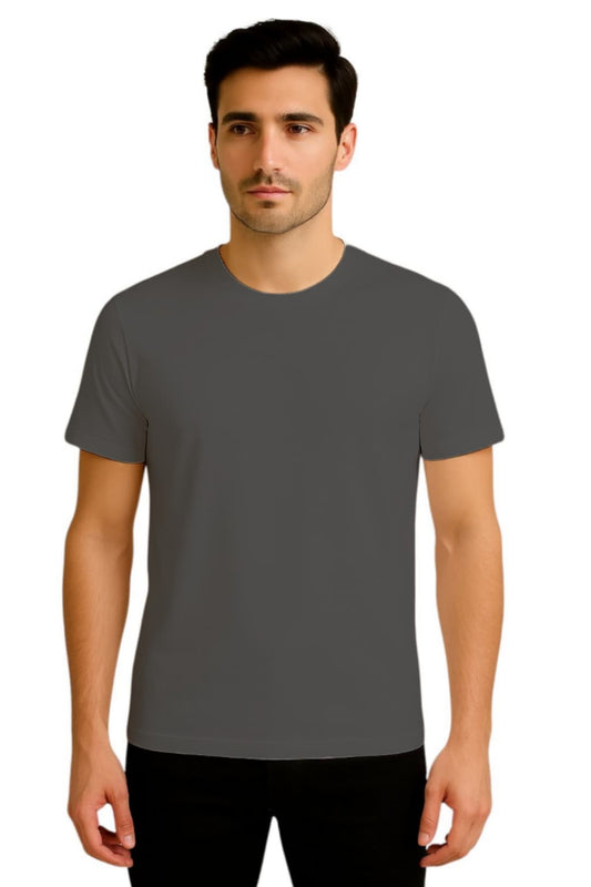 LEHZA Cotton T-Shirt – Premium Fabric (Grey)