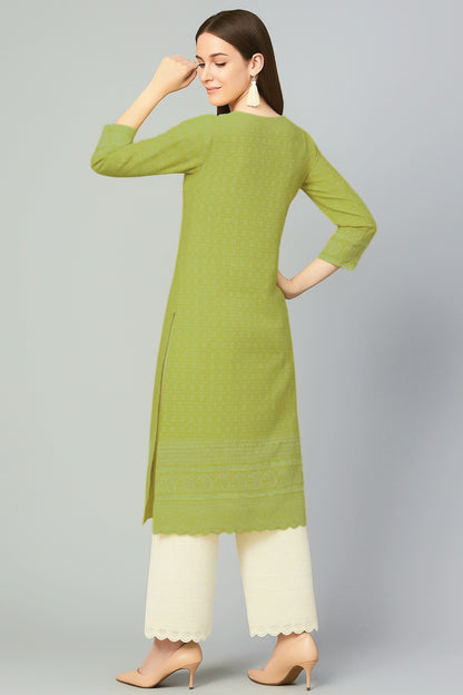 LEHZA Suit – Ethnic Wardrobe (Light Green)